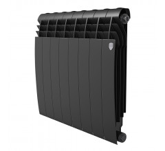 Радиатор Royal Thermo 500 х 8 секций BiLiner Noir Sable биметаллический секционный